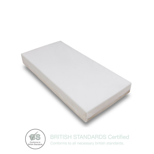 Compact cot mattress 90 x clearance 54cm